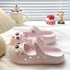 Cómodos y VersátilesZuecos Mary Jane de conejo retro estilo coreano, nuevas zapatillas casuales cerradas de EVA resistentes al desgaste