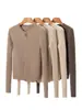 Elegantes Tops~ Suéter de Cachemira para Mujer con Doble Cremallera, Cuello Redondo, Cárdigan Tejido, Suéter Exterior, Chaqueta de Cachemira