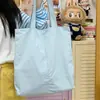 Nova bolsa simples feminina, bolsa de ombro para o dia a dia, bolsa transversal de nylon de grande capacidade, bolsa de mão, bolsa tote para estudantes universitários