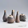 Jarrón de Cerámica Adornos de Escritorio, Floreros Retro, Arreglos Florales Grandes Zen, Accesorios para el Hogar, Arreglos Florales Zen, Estilo Chino Mini
