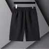Pantalones Cortos Finos de Seda de Hielo para Hombre, de Verano para Exteriores, Secado Rápido, Holgados, de Baloncesto, Deportivos Casuales, Alta Elasticidad