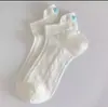 Calcetines de media pantorrilla 2025 Verano Moño Calcetines Gris Oscuro Calcetines Cortos para Mujer Estilo Delgado de Verano Venta al por Mayor de Fábrica Estilo Ballet