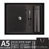 Caixa de Presente com Caderno de Negócios A5 com Logotipo Personalizado, Papelaria de Alta Qualidade, Bloco de Notas de Escritório, Lembrança de Evento