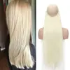 Nueva Peluca Cortina de Cabello de Hilo de Pescar, Extensiones de Cabello Largo Rizado, Peluca de Una Pieza sin Costuras Ajustable Libremente