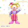 Globos Tema Payaso Cruzado Dibujos Animados de Circo Forma Irregular Acróbata Decoración de Campamento Decoración de Parque de Diversiones Globos de Papel de Aluminio