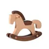 Escultura em Madeira Criativa Figura de Cavalo em Madeira Maciça Presente para Meninos e Meninas, Presente de 8º Aniversário, Presente de Aniversário para o Ano do Cavalo, Presente do Ano do Zodíaco