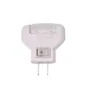 Lâmpada de Cabeceira LED de 1 Watt 3W Economizadora de Energia Luz Branca Luz Noturna para Dormir Luz Noturna Plug-in para Quarto de Casa