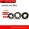 Rodamiento de bolas de ranura profunda VOI 6203/6204/6205/sello de hierro ZZ/sello de goma 2RS/equipos mecánicos
