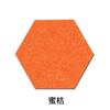 Tablero de mensajes de fieltro, tablero de mensajes de fieltro hexagonal de color, pegatinas de pared de fondo para guardería, tapete de aislamiento acústico hexagonal, pegatinas de pared de fieltro