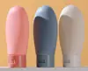 Set de botellas rellenables portátiles para viaje, bolsa de almacenamiento de botellas vacías para artículos de tocador, botella rellenadora de cosméticos, botella vacía de loción, transfronterizo