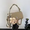 Bolsa de Nicho Fashion e Minimalista, Bolsa Transversal Retro Nova Primavera 2026, Estilo Coreano Simples Bolsa de Mão Diária Bolsa Quadrada Pequena