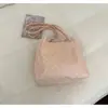 Bolsa de Lona com Bolinhas de Design de Nicho para Mulheres, Nova Bolsa de Ombro de Verão 2026, Bolsa Saco Casual Tendência e Popular