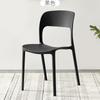Silla nórdica de comedor, taburete con respaldo sencillo, silla de escritorio para el hogar, silla de maquillaje para celebridades de Internet, silla de espera, silla de ocio, He Zhuyou