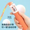 Cuerda para Saltar Deli Ft122 Angnet Contador Mecánico Cuerda de Bambú para Saltar 2.8m Mango de Espuma Fitness Deportes