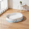 Rascador para Gatos de Cartón Kraft Blanco Cama para Gatos Integrada Resistente al Desgaste Resistente a los Arañazos Sin Desprendimiento Juguete Afilador de Garras para Gatos de Papel Corrugado En Stock Venta al por Mayor
