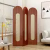 Biombo para Sala de Estar, Pared Divisoria Plegable y Móvil, Fácil Autoensamblaje, Biombo para Entrada para Privacidad, Biombo de Estilo Tradicional