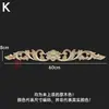 Dongyang Tallado en Madera Estilo Europeo Calcomanía Accesorios para Muebles Flores para Puertas de Madera Tallado Fino Calcomanías para Puertas de Gabinete Flores para Cabeceras Calcomanías de Madera Maciza Decoración