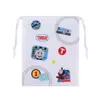 Bolsa con cordón de poliéster 210D Mochila con cordón de tela Oxford de nailon 420D con logotipo impreso Impresión personalizada