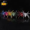 Decorações de Halloween spray em pó pó de glitter aranha de simulação 7*6.5cm cartão com laço plástico adereços de local para se fantasiar
