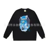 Sudadera con Capucha de Manga Larga Estampado de Camuflaje con Letras, Holgada, Cuello Redondo, Moda Otoño e Invierno, Nueva para Hombre y Mujer