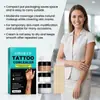 Kit Corretivo para Tatuagem Correção Temporária para Imperfeições da Pele Tom de Pele Desigual Textura em Creme Seca Lentamente À Prova de Suor