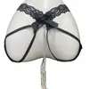 Ropa Interior Sexy Transfronteriza para Mujer, No Necesita Quitarse, Tanga de Cintura Baja, Cadena, Tentación, Tanga Coqueta, Dropshipping