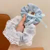 Lindo y Fresco Lazo para el Cabello para Mujer, Diadema con Adorno de Encaje, Cuerda para el Cabello Dulce de Niña Estudiante