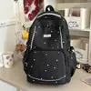 Mochila Escolar Ligera Nueva Estrella para Niñas de Secundaria y Preparatoria, Mochila Escolar de Gran Capacidad, Mochila Casual Elegante