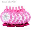 Dientes Rosas Cumpleaños Infantil Desechables Suministros para Fiesta Charola de Papel Servilleta Caja de Flor de Arroz Mantel Globo Triangular Sombrero