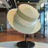 Elegante Chapéu de Sol de Pérolas para Mulheres, Estilo Francês de Verão, Respirável, Versátil, Chapéu de Proteção Solar para Viagens ao Ar Livre, Férias e Praia