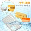 Suministros para mascotas pequeñas loro estornino jaula colgante plataforma mesa colgante de alimentación xuanfeng paloma barra de estación caja de comida mesa percha para pájaros
