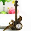 Suministro de Relojes de Bolsillo Modernos, Venta al por Mayor de Relojes de Pinza, Relojes de Moda Estilo Guitarra, Relojes de Bolsillo Grandes de Pinza Estilo Guitarra