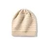 Cachemira Otoño/Invierno 2026 Nuevo para Mujer de Alta Gama Tejido para Exteriores Cálido Gorro de Punto con Orejeras de Trenza Gorro de Punto Casual Tipo Turbante