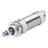Festo Festo Cilindro Circular Pneumático Pequeno Esnu-63-50-P-A Cilindro com Haste de Pistão em Liga de Alumínio