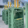 Prensa hidráulica vertical de 30 toneladas com cilindro duplo para compactação e enfardamento de caixas de papelão usadas, sacos tecidos e sacos a granel