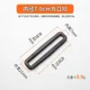 Hebilla de Anilla en D de Plástico Hebilla Cuadrada Hebilla Anillo Fijador de Correa Hebilla Conector de Correa de Mochila Mochila Escolar Accesorios de Ropa Hebilla Rectangular
