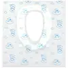 Capas descartáveis para assento de vaso sanitário, embaladas individualmente, à prova d'água, portáteis, adequadas para grávidas e mães no pós-parto, suprimentos para viagem e hotel