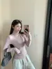 Camiseta de manga comprida lisa versátil com gola alta e forro de fleece para mulheres, camada base outono e inverno, ajuste slim, estilo coreano, top 25939