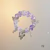 Explosões Super Fada Mori Cristal Lua Pulseira Feminina Design de Nicho Estudante Joker Cor Doce Pulseira de Namorada