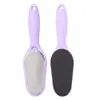 Lima de Pie de Acero Inoxidable de Doble Cara para Eliminar Piel Muerta, Piedra para Pulir Pies, Pedicura de Callos, Pulidora de Pies, Herramienta de Belleza para Frotar Pies
