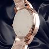 Novo relógio incrustado de diamantes feminino chique TikTok mesmo estilo padrão de carruagem tendência da moda à prova d'água Ins relógio de quartzo feminino