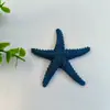 Estrela-do-mar de Resina Simulação Cinco Dedos 7,5cm Decorações e Enfeites Decoração Criativa para Parede de Casa Plataforma de Rede de Pesca Adereços