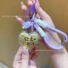 Shuibeite Mesmo Estilo Ouro Puro 999 Princesa Por Favor Fique Rica Pingente Chaveiro de Celular Pingente de Bolsa Pequeno Presente