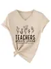 Plantan Semillas Amazon Wish Sitio Independiente Camiseta de Manga Corta con Cuello en V Elegante y de Moda para Mujer