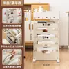 Estante Organizador Multifuncional para Escritorio con Ruedas Desmontables Artefacto de Almacenamiento de Libros para Estudiantes en el Aula Estantería de Escritorio
