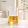 Tetera de vidrio al por mayor para preparar té, infusor de té resistente a altas temperaturas con separación de agua, infusor de té y juego de té hechos de vidrio de borosilicato alto