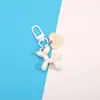 Chaveiro Pingente Cachorro Balão Coração Colorido Desenho Animado Pingente de Bolsa DIY Pingente de Celular Acessórios Acessórios