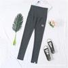 Leggings de Maternidad Primavera y Otoño Nuevo Estilo Ropa Exterior Talla Grande Ajustado Elástico Soporte para el Vientre Pantalones Casuales Adelgazantes Tipo Lápiz