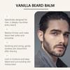 Crema para el Cuidado de la Barba East Moon para Hombre Sabor Vainilla Nutritiva Hidratante para Barba Brillo Suave Crema Hidratante y Reparadora