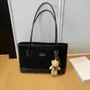 Bolso de Hombro y Axila Grande con Estampado de Leopardo para Otoño 2026, Textura Mate, Bolso Tote Casual de Moda de Nicho